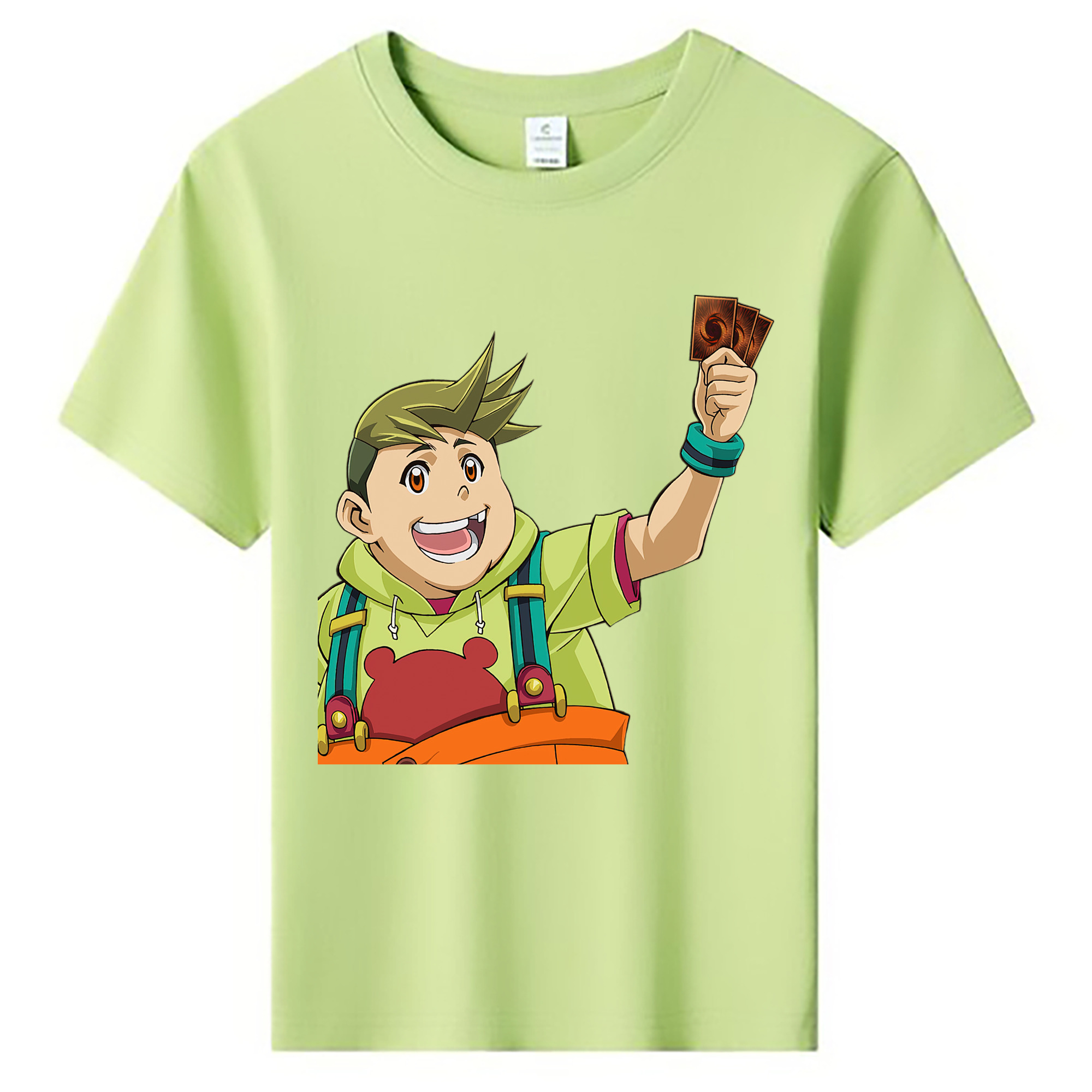 （画像用） 遊☆戯☆王 Yu-Gi-Oh! 綿100％キッズTシャツ（フロントプリント）